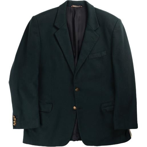 Vintage giacca '70 m verde lana