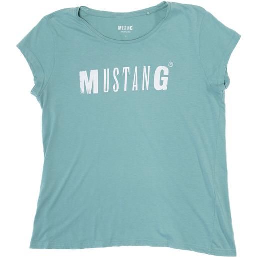 Mustang t-shirt l blu cotone