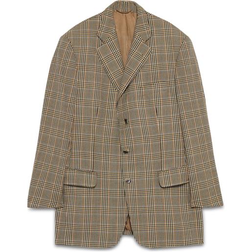 Burberry giacca 44 marrone lana