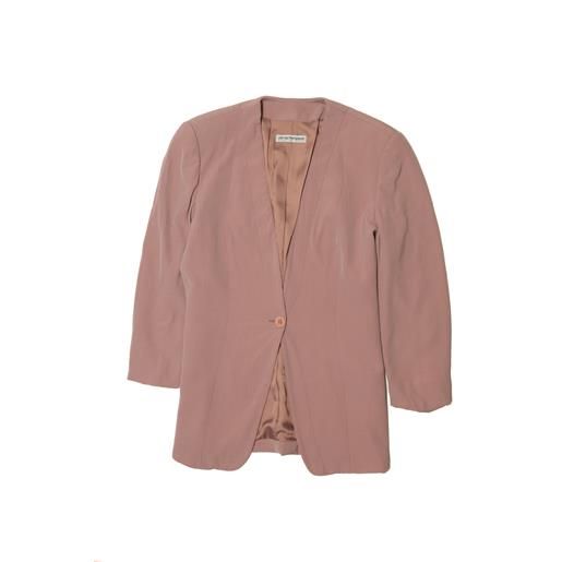 Emporio Armani giacca 42 rosa lana