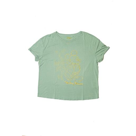 Disney t-shirt 48 verde cotone