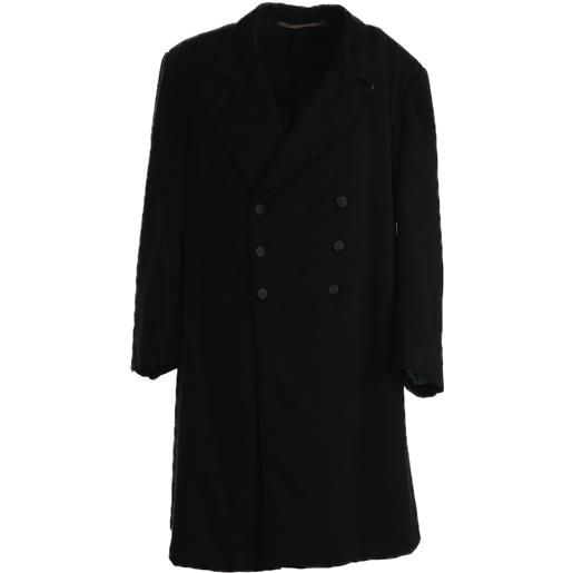 Vintage cappotto marsina 45 nero lana
