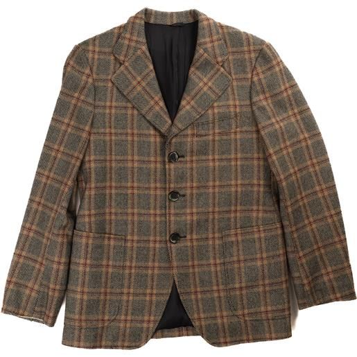 Vintage giacca '70 m grigio lana