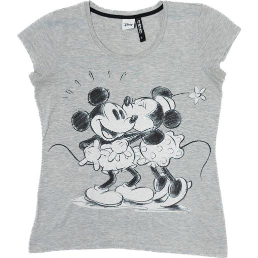 Disney t-shirt m grigio cotone