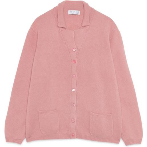 Vintage maglia 100% cashmere 44 rosa cashmere