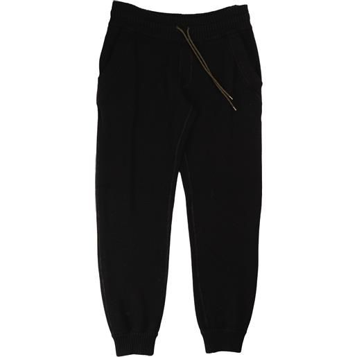 Dolce E Gabbana pantalone jogging l nero cotone