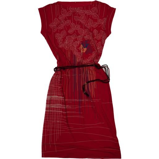 Vintage vestito 50 rosso altri materiali