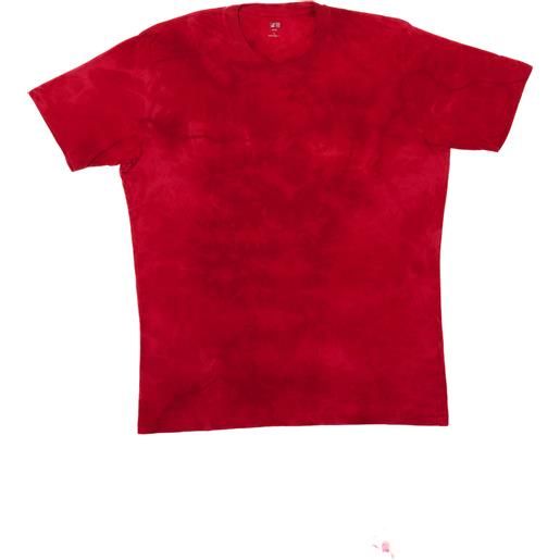 Vintage t-shirt l rosso cotone