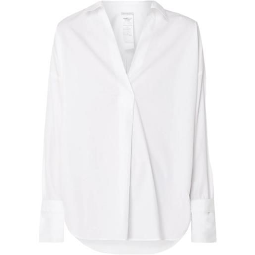 Penny Black pennyblack blusa oversize in popeline colore bianco