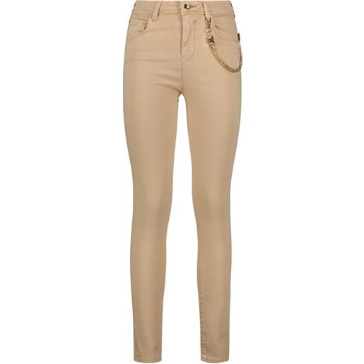 Gaudì pantaloni skinny con catena