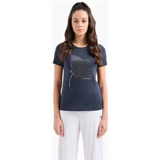 EA7 t-shirt girocollo costa smeralda navy xs