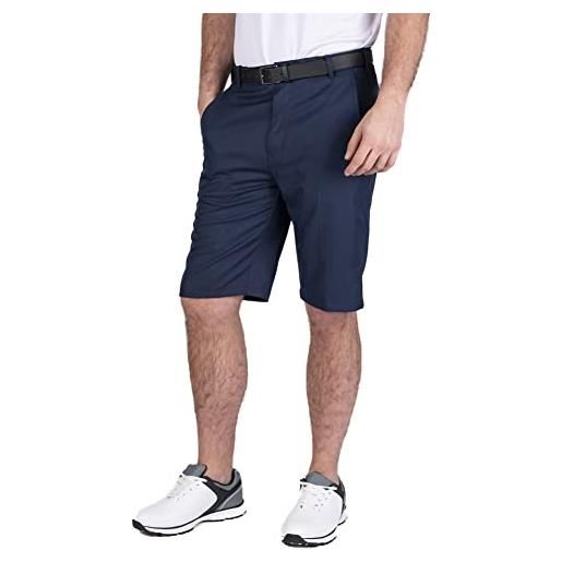 Island Green golf mens tour 4 functional pocket comfortable ventalation shorts, pantaloncini donna, blu marino scuro, girovita 91 cm