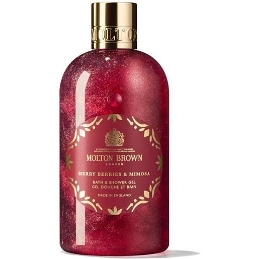 Molton Brown merry berries & mimosa bath & shower gel 300 ml