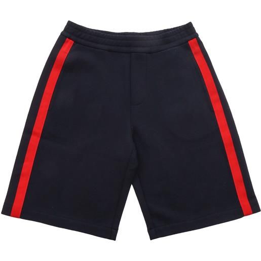 Moncler Enfant shorts in felpa