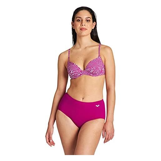 Arena bodylift clara bikini donna coppa b, grape violet multi-grape violet/viola, 48