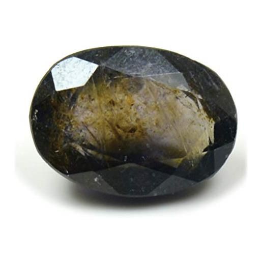CaratYogi natural iolite stone sfaccettato 2,5 carati ovale taglio pietra allentata a tasso all'ingrosso per gioielli