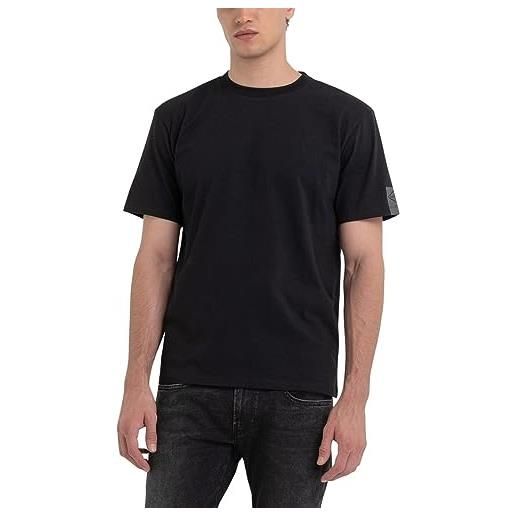 REPLAY m6641, t-shirt uomo, nero (black 098), l