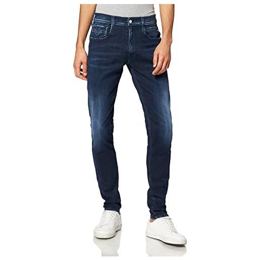 Replay bronny white shades jeans, 7 blu scuro, 27w / 32l uomo
