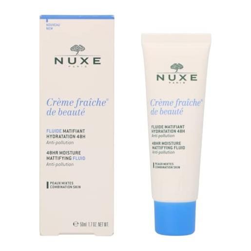 Nuxe crème fraiche de beauté fluide matifiant hidratation 48h