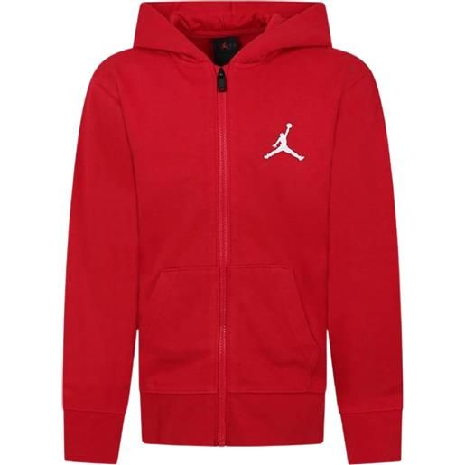 JORDAN nike jordan essentials hoodie gym red felpa con cappuccio bambino