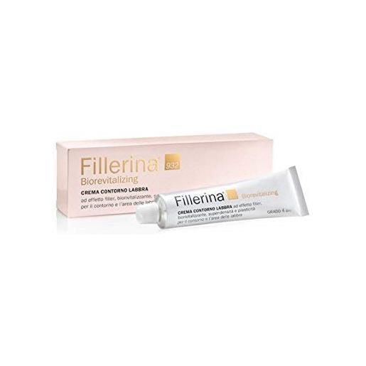 Fillerina labo fillerina 932 biorevitalizing crema contorno labbra effetto filler antiage cream grado 4 bio 15 ml