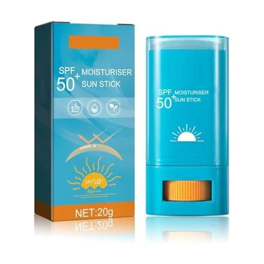 Dioche spf 50+ crema solare idratante stick alta protezione solare previene l'abbronzatura della pelle sicuro per pelli sensibili con idratazione a lunga durata nutriente per lo