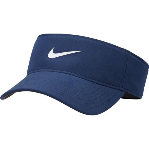 Nike visiera da tennis Nike dri-fit ace swoosh visor - midnight/anthracite/white