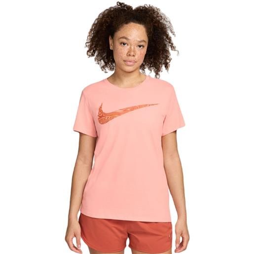 Nike maglietta donna Nike slam dri-fit swoosh top - pink quartz