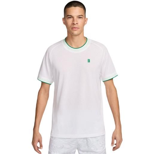 Nike t-shirt da uomo Nike court heritage tennis top - white
