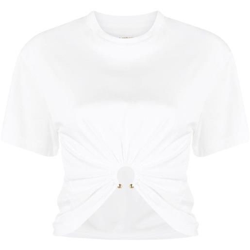 RABANNE t-shirt maniche corte bianco / xs