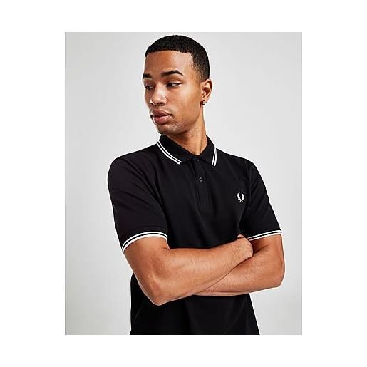 Fred Perry maglia polo twin tipped, black