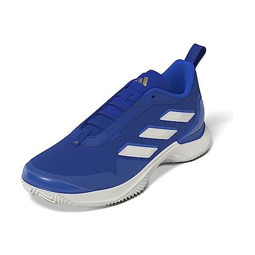 adidas avacourt clay, shoes-low (non football) donna, bright royal/off white/team royal blue, 43 1/3 eu