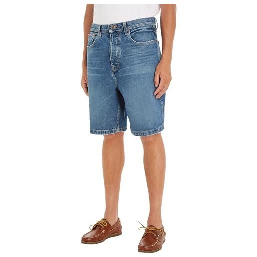 Tommy Hilfiger bermuda short str 4yrs mw0mw35175 pantaloncini di jeans, denim (four years east), 31w uomo