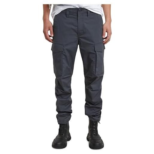 G-STAR RAW core regular cargo pants donna, blu (petrol d24309-d308-860), 33w / 34l