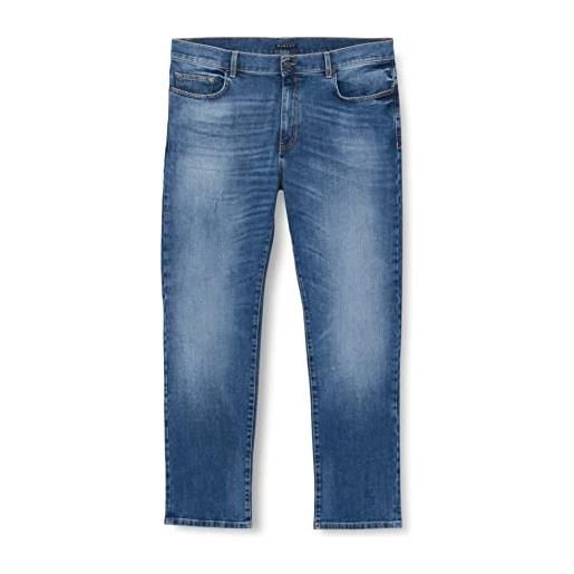 Sisley pantaloni 4swuse00n jeans, blue denim 902, 31 uomo
