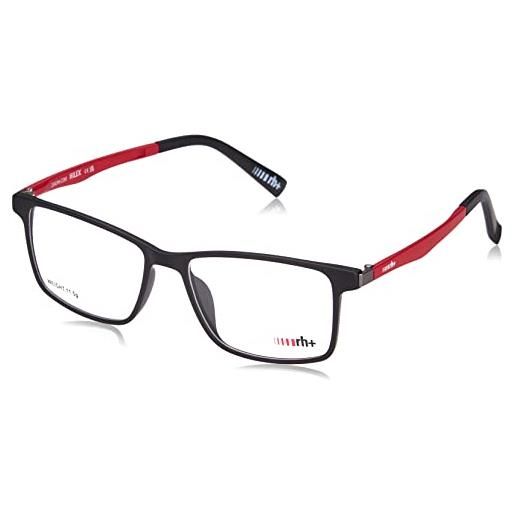 Rh+ rh393v02 occhiali, black-red, 53 uomo