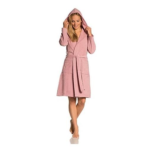 Vossen 141664-319 women's gina lotus pink dressing gown loungewear bath robe robe small