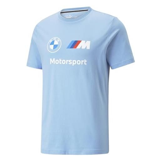 PUMA t-shirt con logo bmw m motorsport ess da uomo m day dream blue
