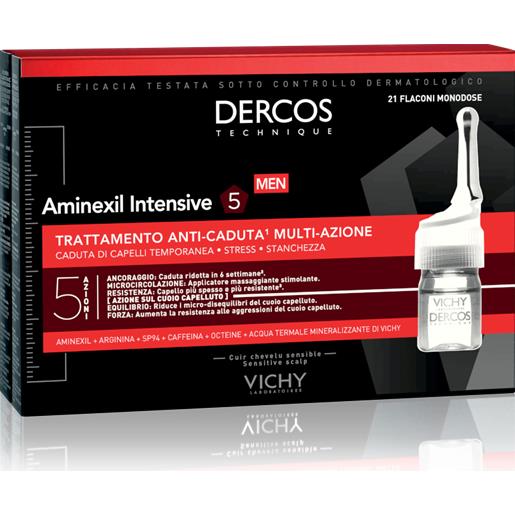 Vichy dercos aminexil trattamento anticaduta uomo 21 fiale x 6 ml