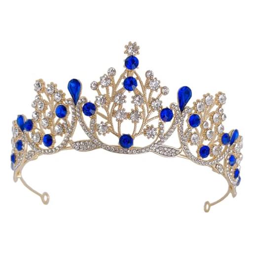 FOMIYES 3 pz tiara copricapo da sposa per la sposa gioielli per da donna corona di cristallo corona nuziale per la sposa corona di compleanno per le donne principessa
