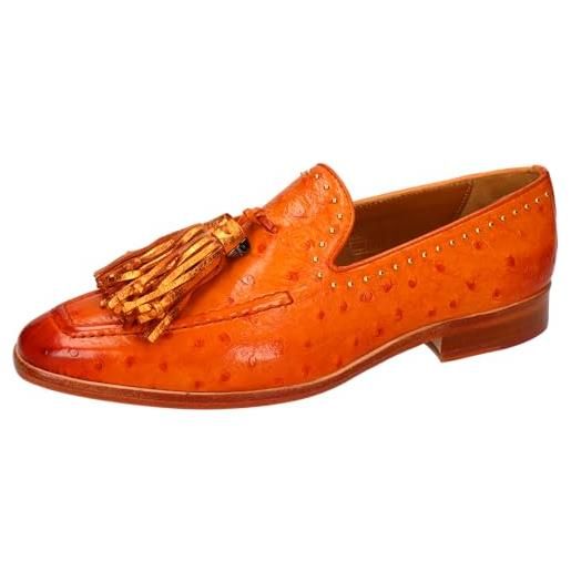 Melvin & Hamilton emma 11, mocassino donna, colore: arancione, 39 eu