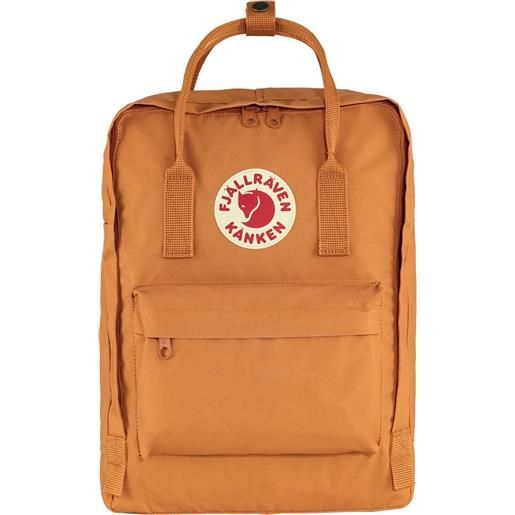 Fjällräven kånken 16l backpack arancione, bianco