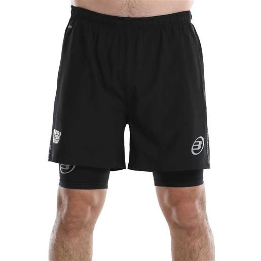 Bullpadel lirio shorts nero s uomo