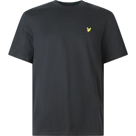 LYLE E SCOTT t-shirt nera con mini logo per uomo