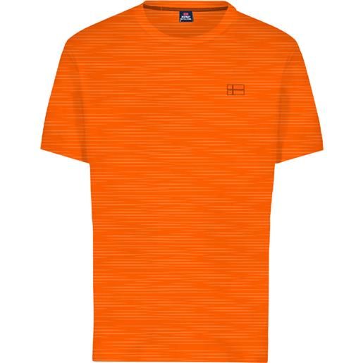 Scuola nautica italiana - t-shirt norway 846061 orange fluo