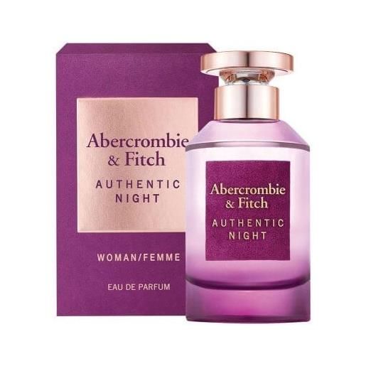 Abercrombie & Fitch authentic night woman - edp 30 ml