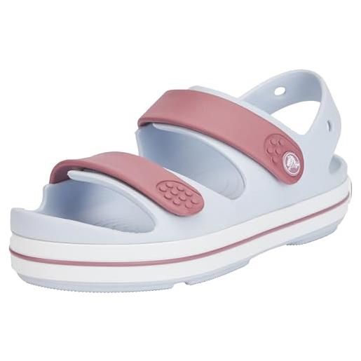 Crocs crocband cruiser sandal k, sandali unisex - bambini e ragazzi, ballerina lavender, 34/35 eu