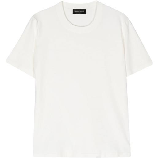 Roberto Collina t-shirt girocollo - bianco