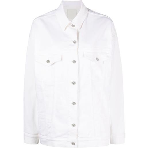 Givenchy giacca denim - bianco