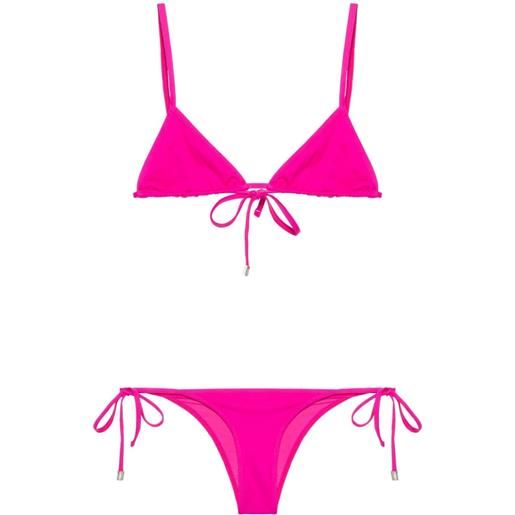 The Attico bikini con nodo - rosa